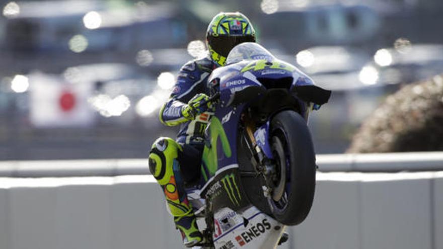 Rossi suma la tercera pole de la temporada.