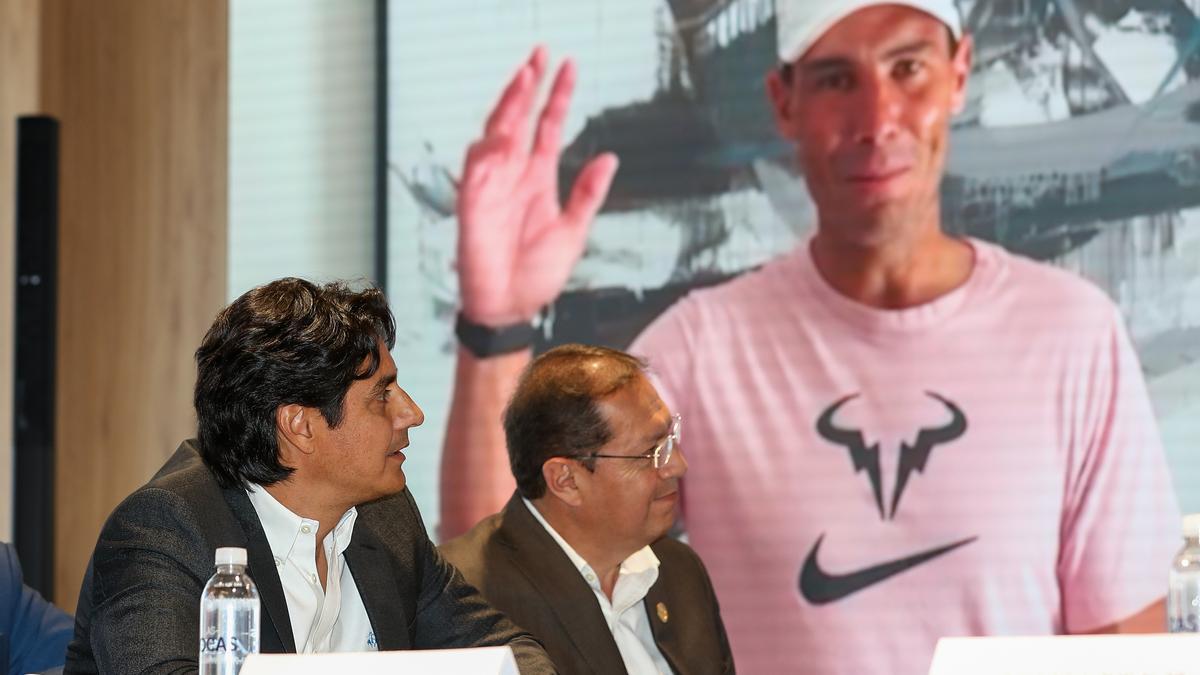 Rafa Nadal participó por videoconferencia en la rueda de prensa