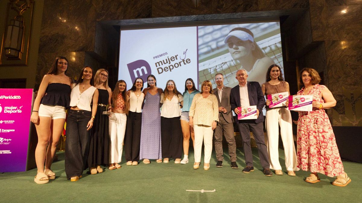 GALA DE PREMIOS MUJER Y DEPORTE EN CAJA RURAL DE ARAGON