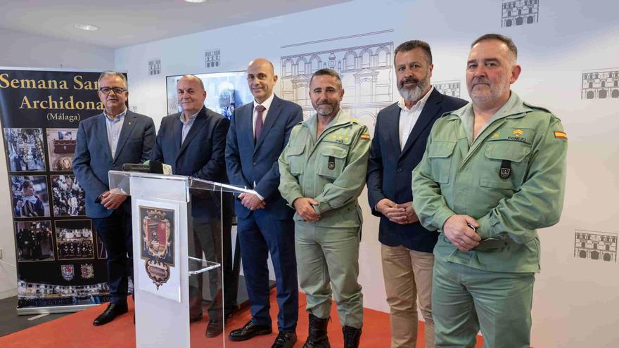 Histórica jura de bandera civil en Archidona con el respaldo de la Legión el próximo 5 de octubre