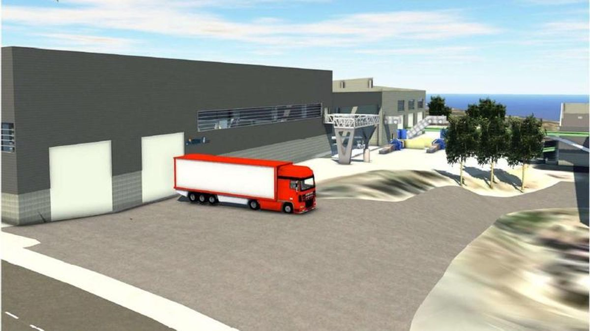 Recreación del entorno según recoge el plan de viabilidad del próximo contrato del tratamiento de residuos de Alicante