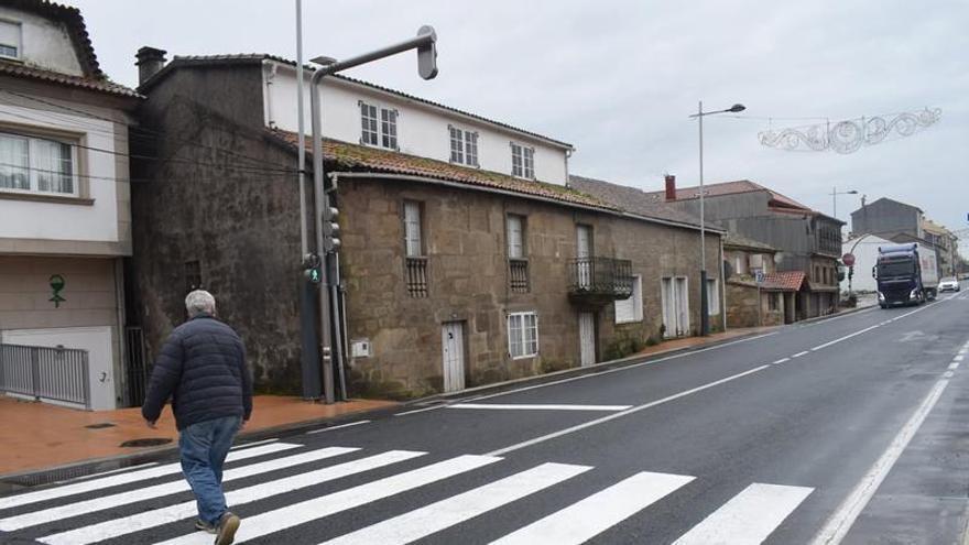 La seguridad de la N-550 en Ponte Valga, de nuevo en entredicho