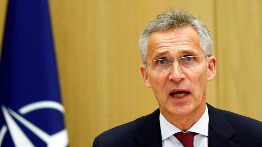 El secretario general de la OTAN, Jens Stoltenberg