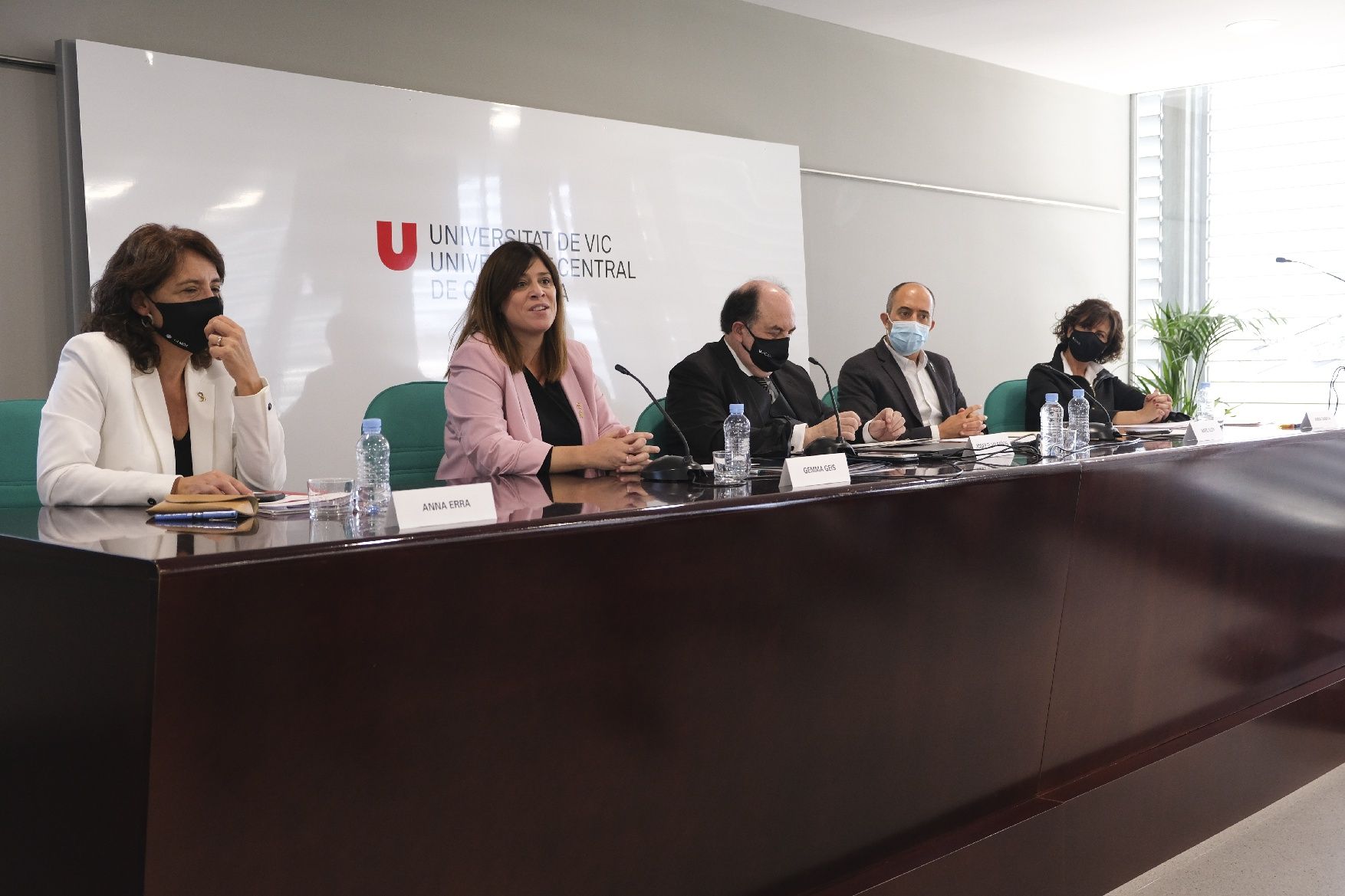 La inauguració del curs acadèmic 2021-22 de la UVic-UCC, en imatges