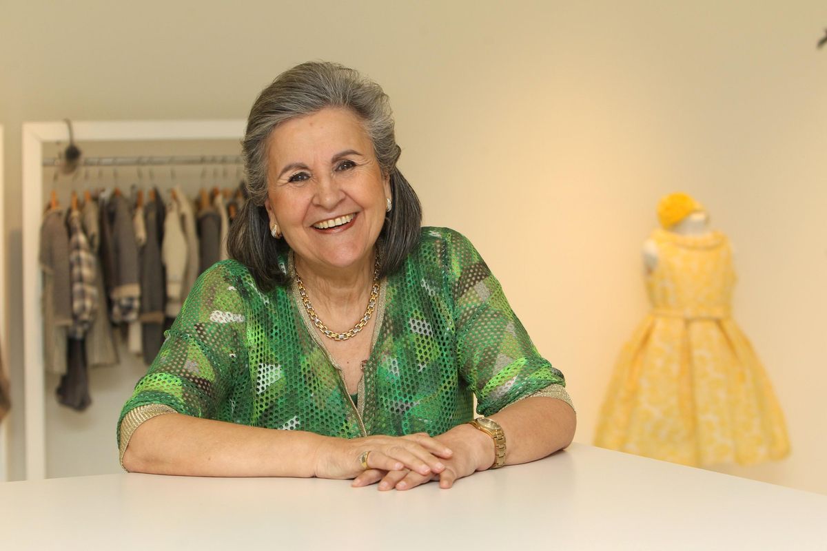La diseñadora Pilar Carrera, en 2014