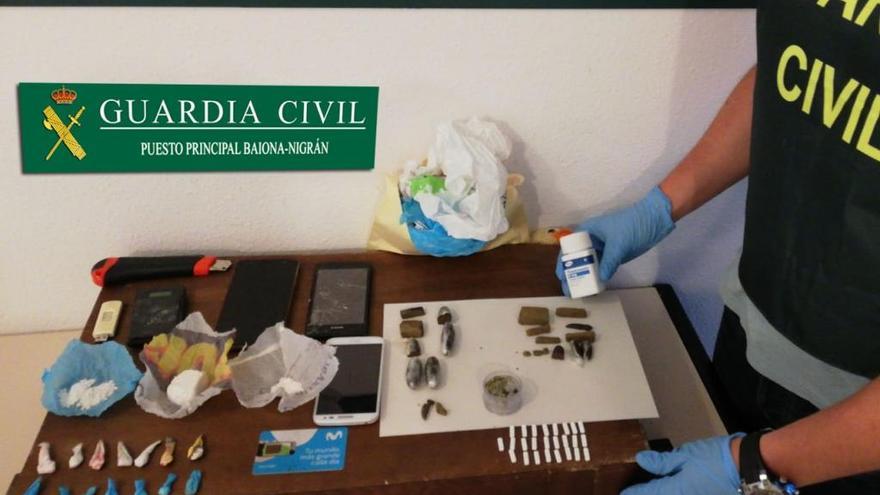 La Guardia Civil ha detenido a dos implicados en esta operación. // G. C.