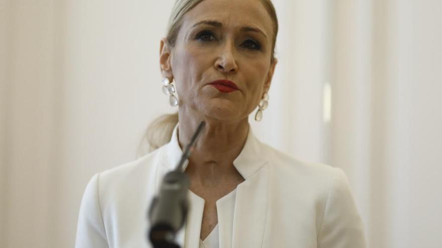 Los estudiantes &quot;jamás&quot; vieron a Cifuentes en clase