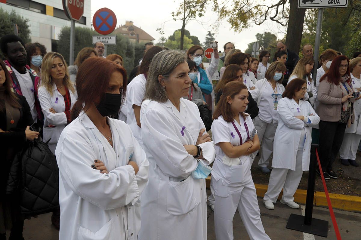 25N En el Hospital Reina Sofía con alumnos de la Escuela de Arte Dramático