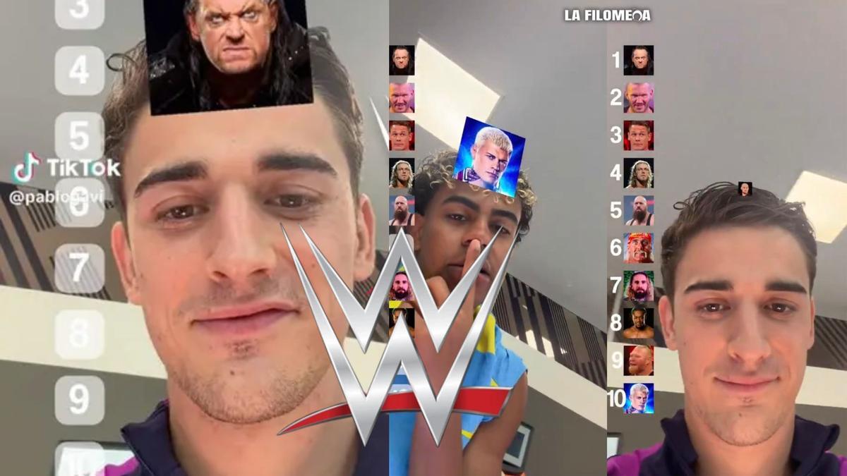 Lamine y Gavi reviven la WWE