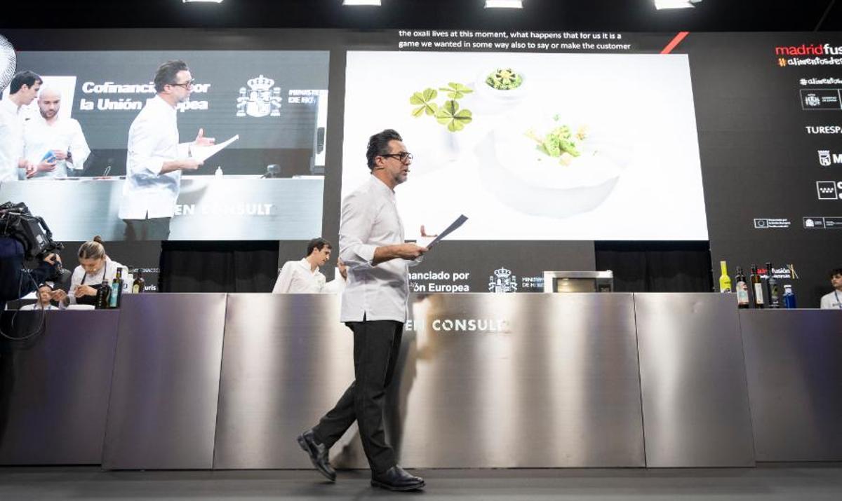 Quique Dacosta abrió la jornada definiendo Madrid Fusión 2026.