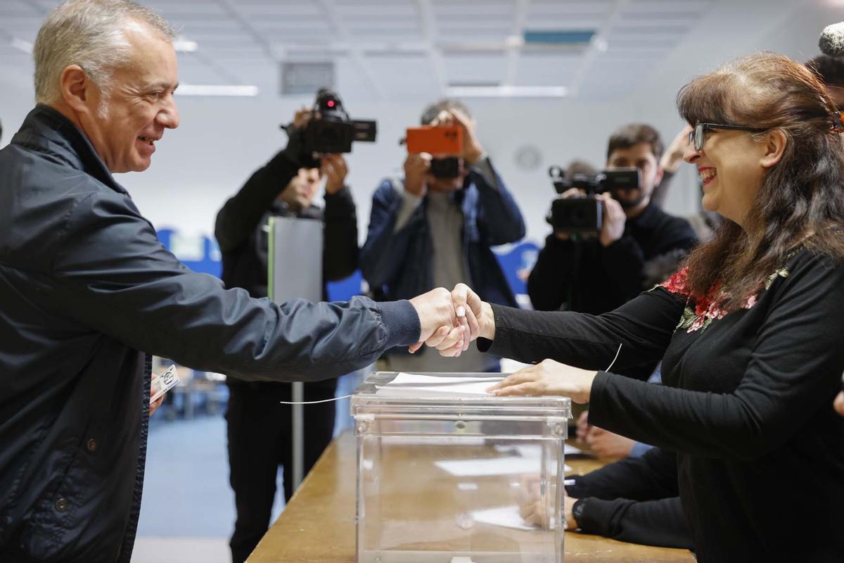 Así han votado los candidatos vascos