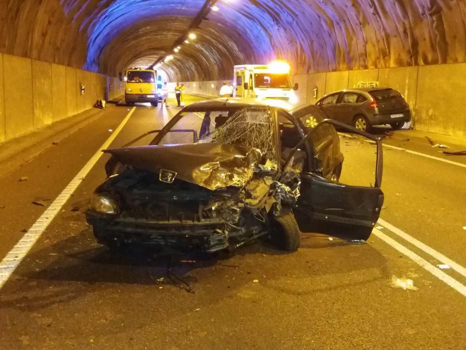 Accidente de tráfico en Carreño