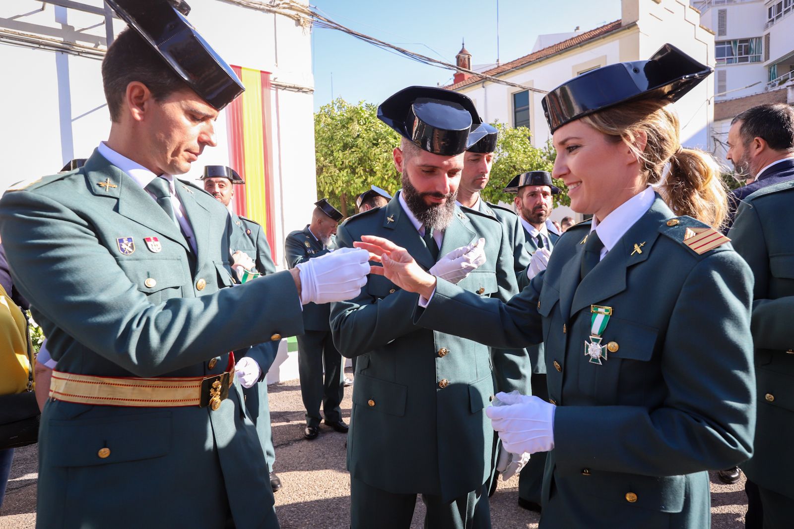 La Guardia Civil celebra con los cordobeses el Día del Pilar