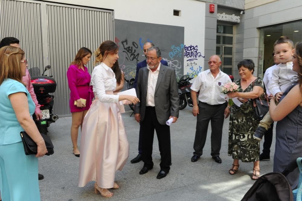 Primera boda en el Colegio Notarial de Murcia