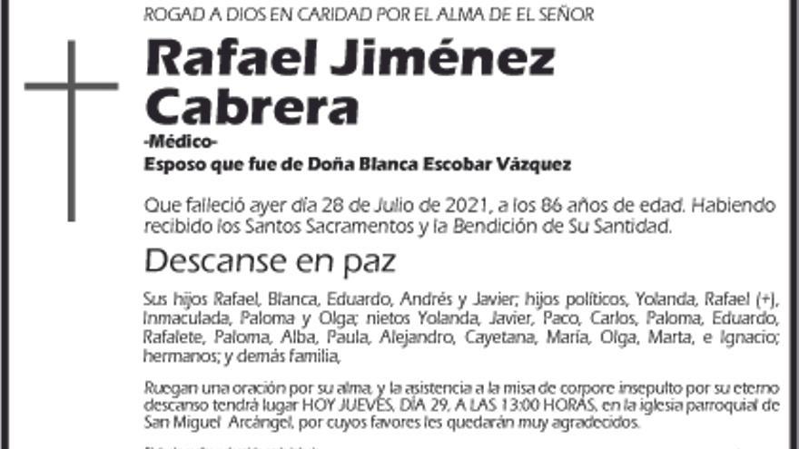 Rafael Jiménez Cabrera