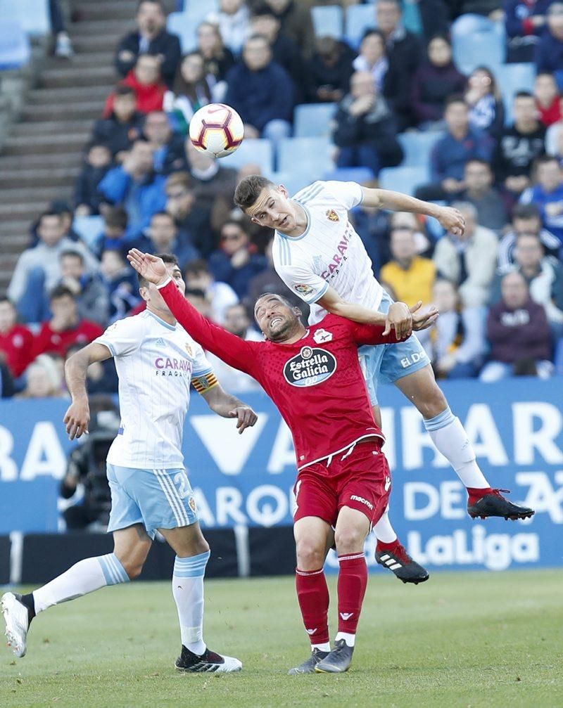 El Real Zaragoza pierde en casa contra el Depor