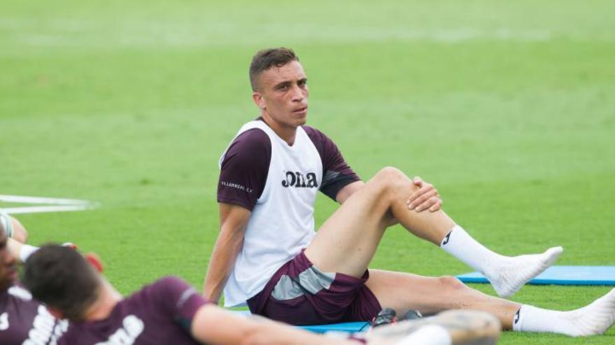 Sofiane Chakla, en un entrenamiento.