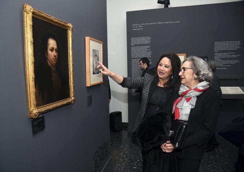 Presentación del primer autorretrato de Goya en su exposición con Buñuel en Madrid