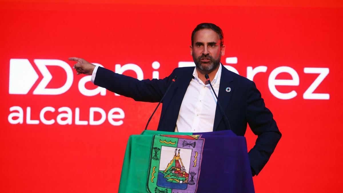 Daniel Pérez, decidido a repetir como candidato a la alcaldía.