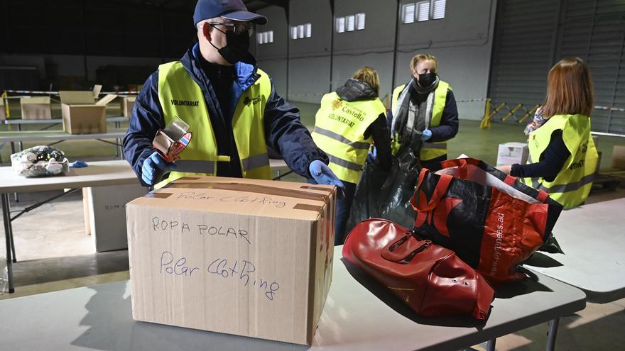 Castelló abre un punto de recogida de ayuda humanitaria en Tetuán 14 por la guerra en Ucrania