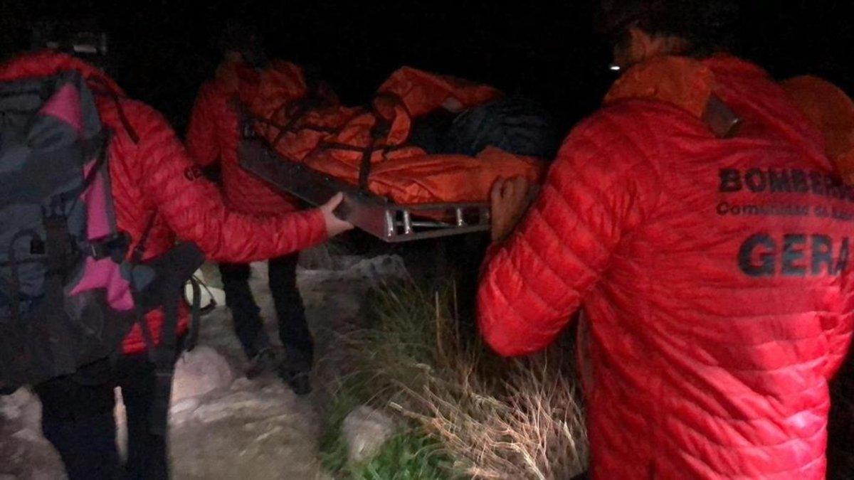 Un niño y un grupo de scouts son rescatados en La Pedriza