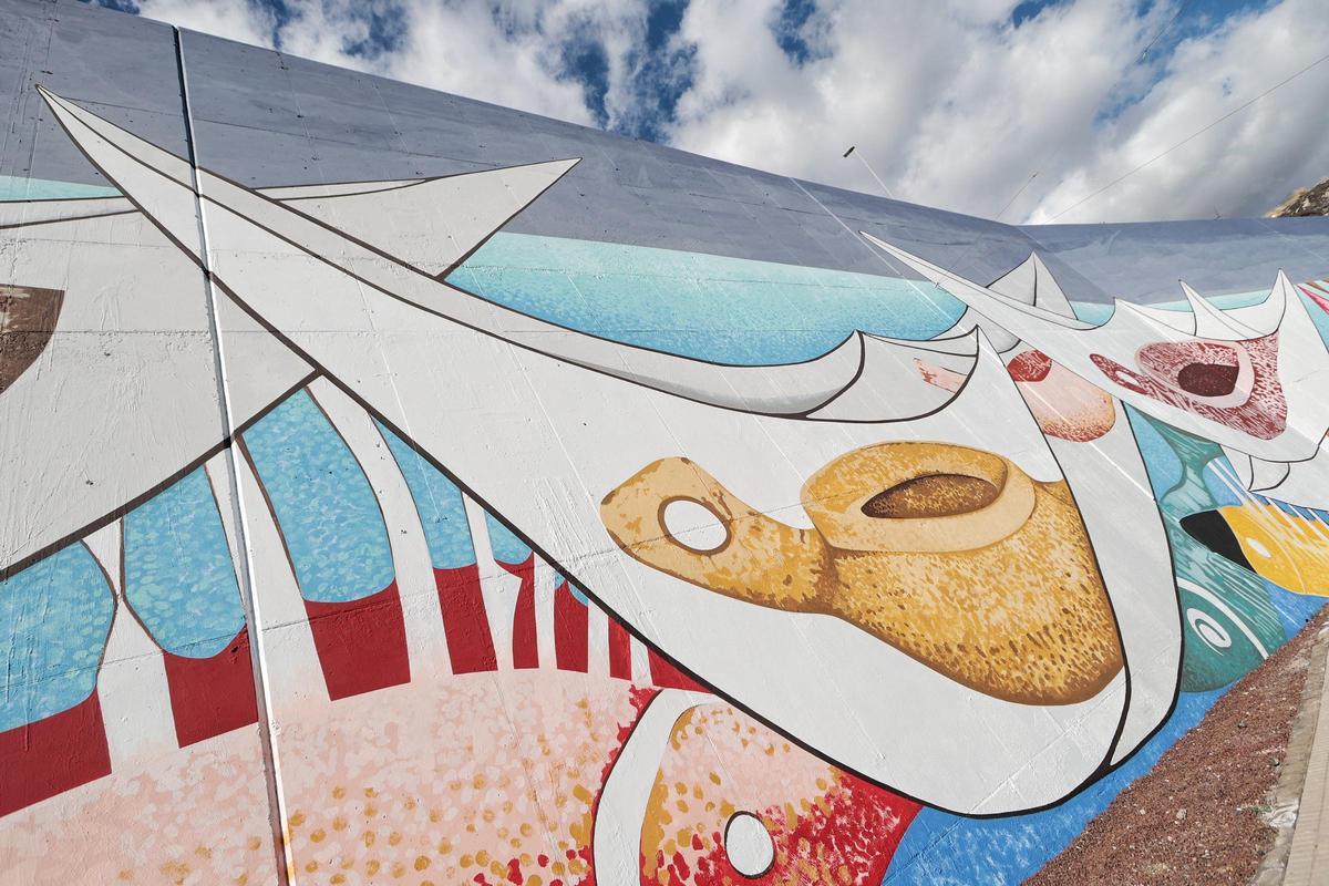 El mural de Candelaria