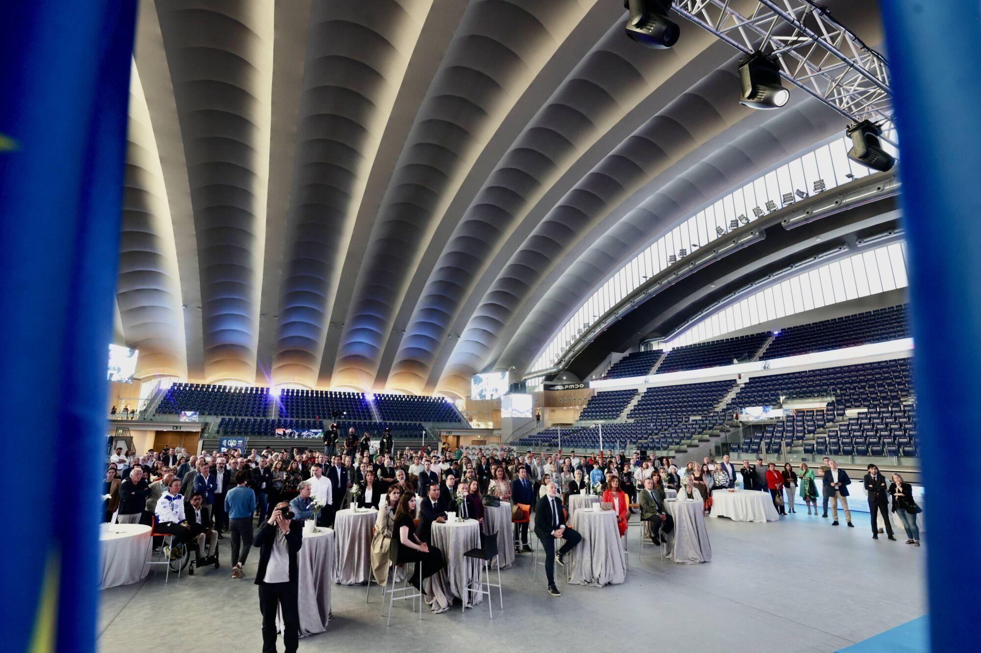 El Palacio de los Deportes de Oviedo, escenario del examen final para ser Ciudad Europea del Deporte