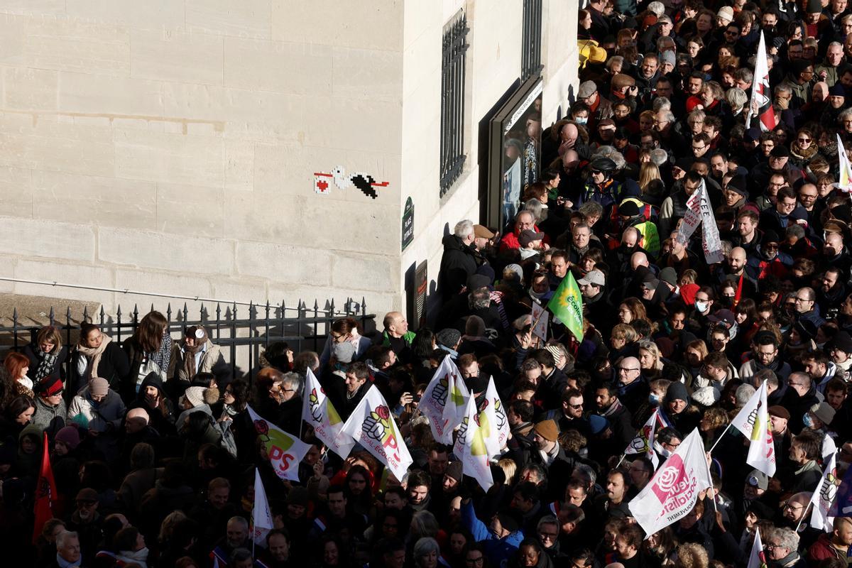 Segundo día de huelgas y manifestaciones en Francia