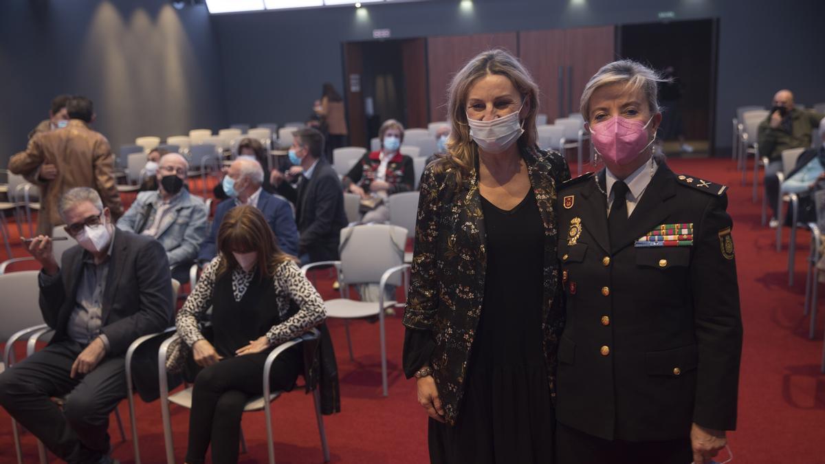 Luisa Benvenuty, jefa de la Policía de Asturias: "El cuerpo se adapta a los cambios y afortunadamente cada vez hay más mujeres"