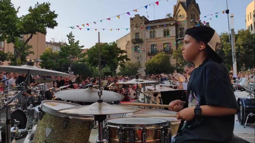 11a trobada de bateries a Plaça Sant Domènech