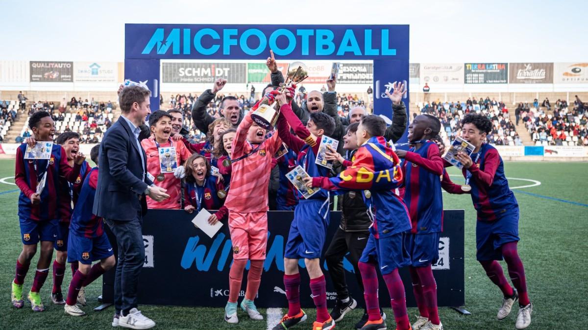 El Barça ganó el MIC tras ganar al Madrid en los penaltis