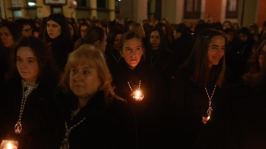 GALERÍA | Las imágenes de los momentos más emotivos de la procesión de Nuestra Madre de las Angustias este Viernes Santo en Zamora