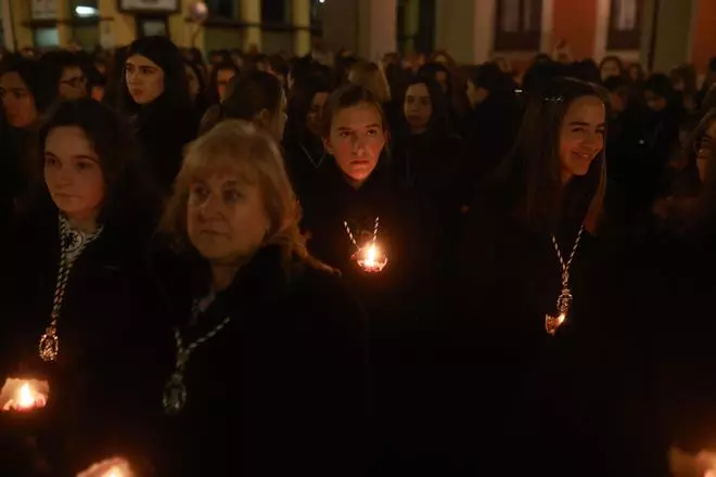 GALERÍA | Las imágenes de los momentos más emotivos de la procesión de Nuestra Madre de las Angustias este Viernes Santo en Zamora