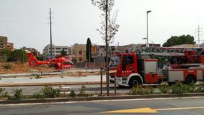 Mor un treballador després d’un accident a les obres de la històrica fàbrica Montesa d’Esplugues