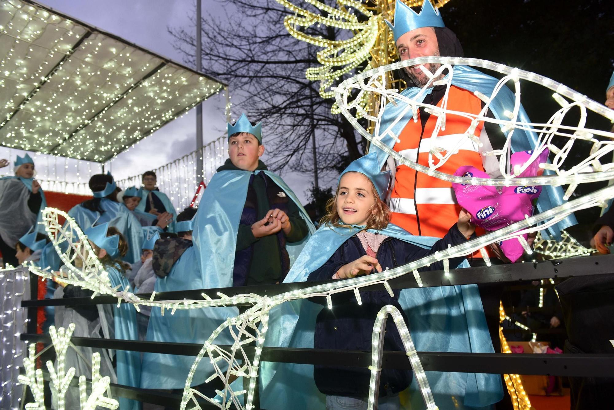 La llegada de los Reyes Magos a María Pita