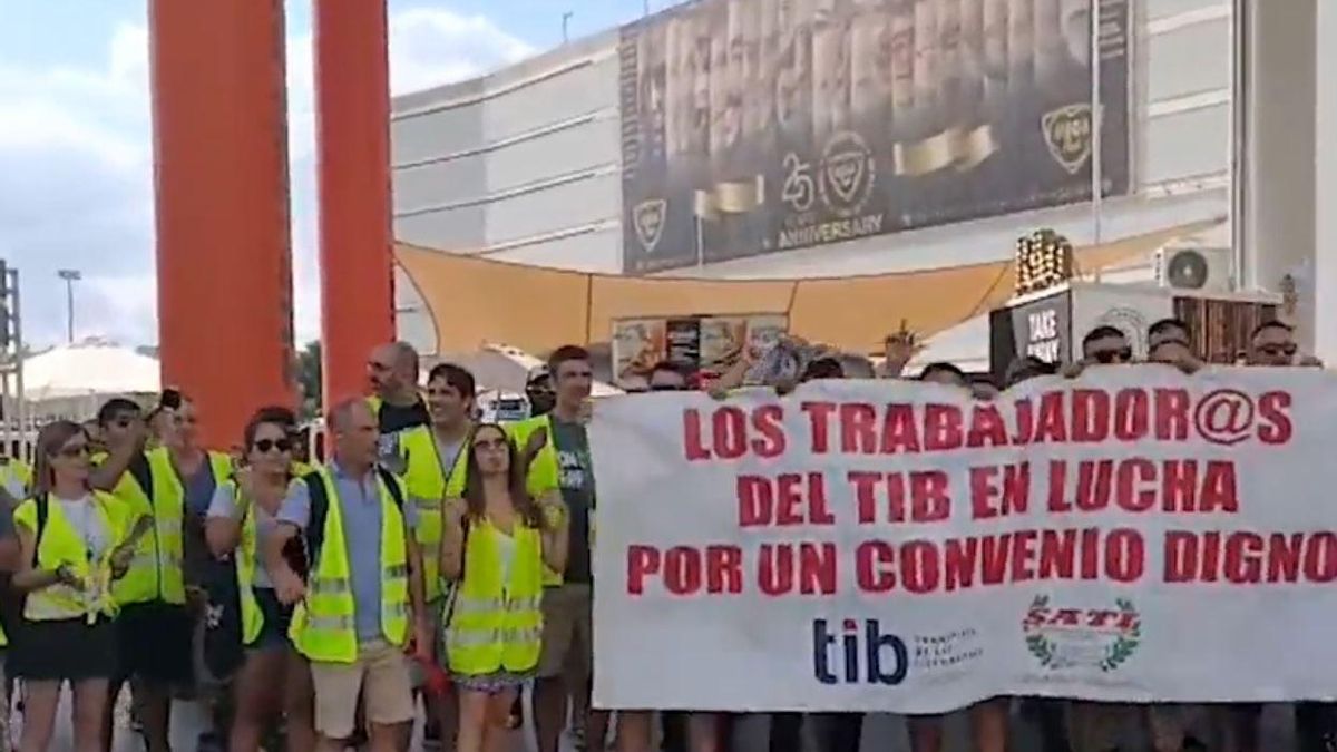 Streik der Busfahrer am Flughafen Mallorca.