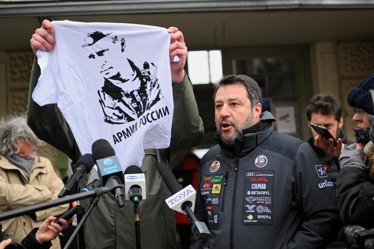 L’ultra Salvini, ridiculitzat a Polònia pel seu recolzament a Putin L’ultra Salvini, ridiculitzat a Polònia pel seu recolzament a Putin
