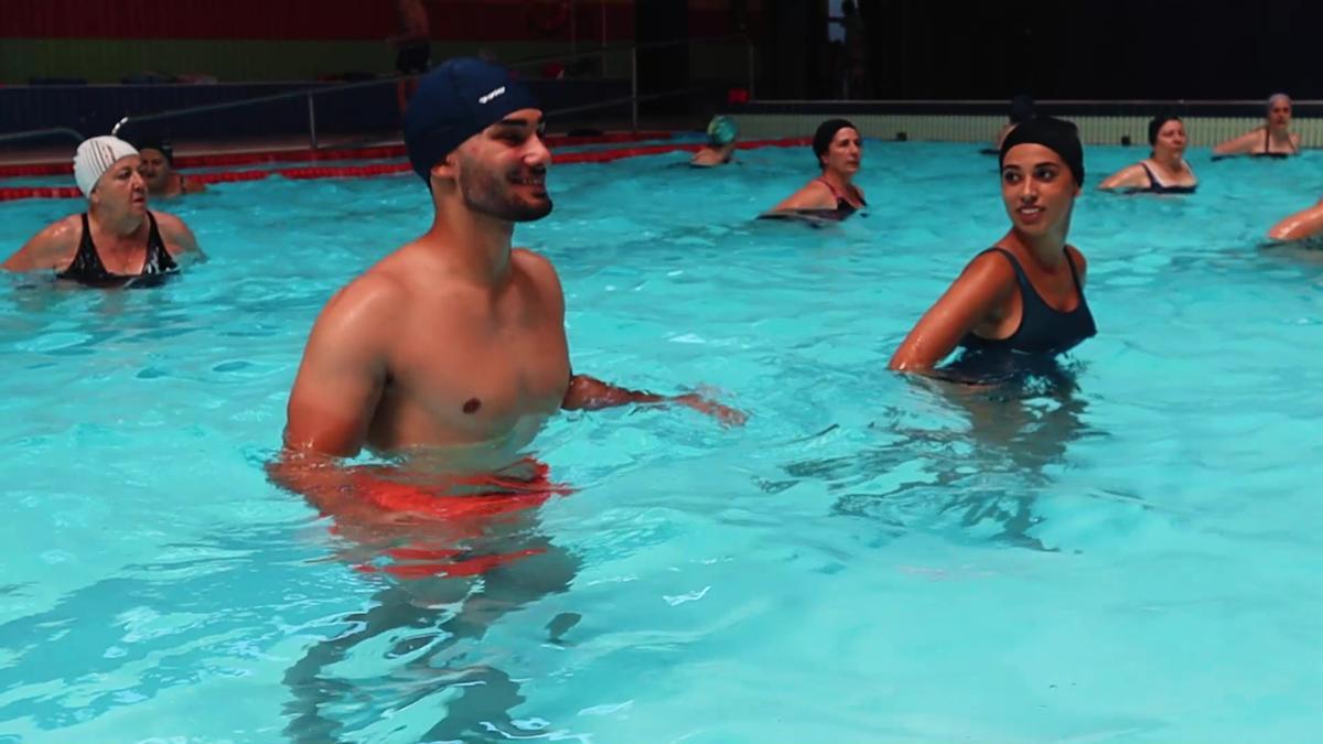 Las piscinas son el elemento diferenciador de El Perú Cáceres Wellness.