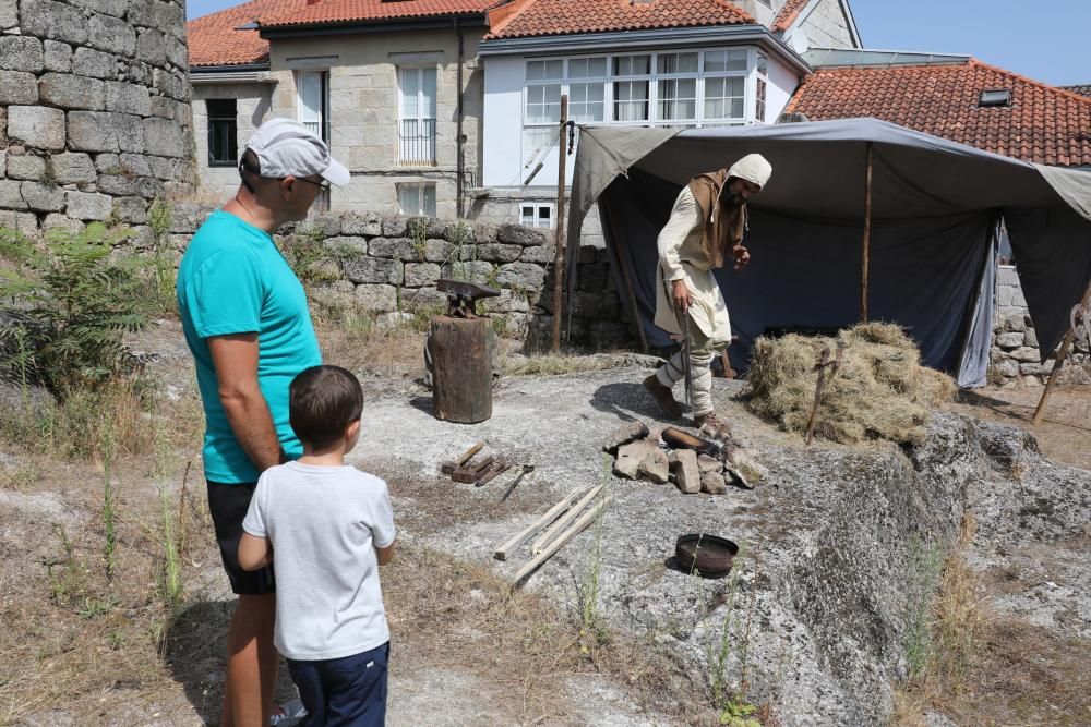 Campamento medieval en el Castillo de Ribadavia