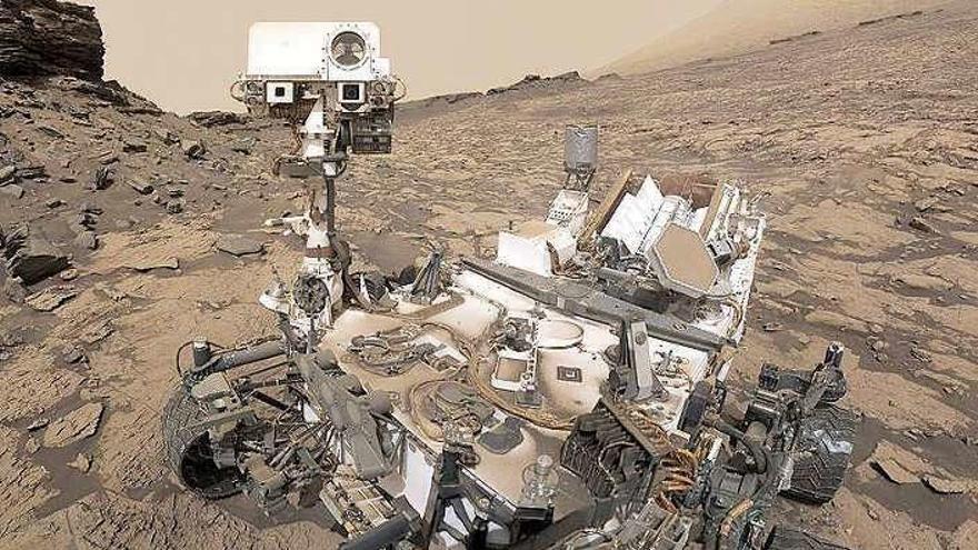 Autofoto del Curiosity. // NASA