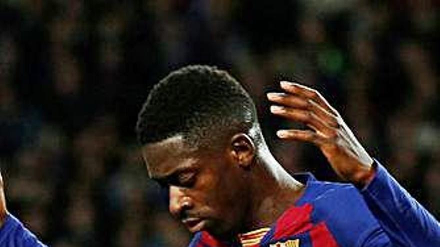 El club confirma que Dembélé s&#039;estarà deu setmanes sense poder tornar a jugar