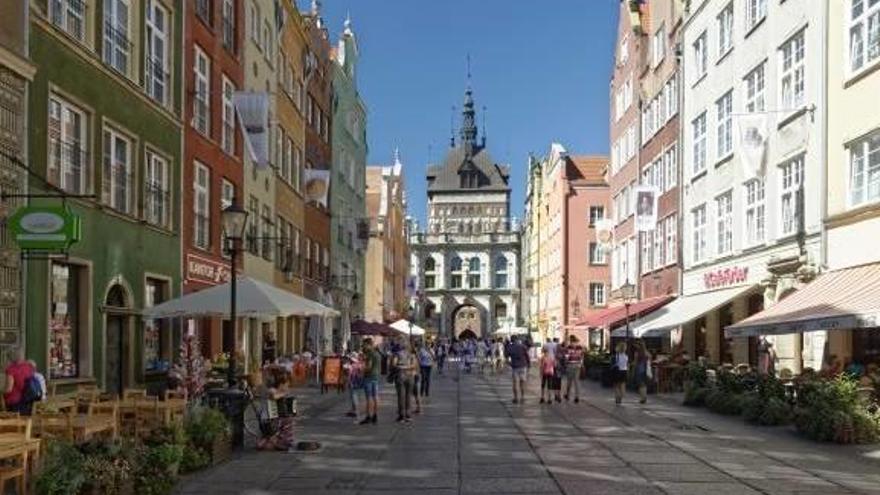 Els carrers de Gdansk, plens de color i bon ambient