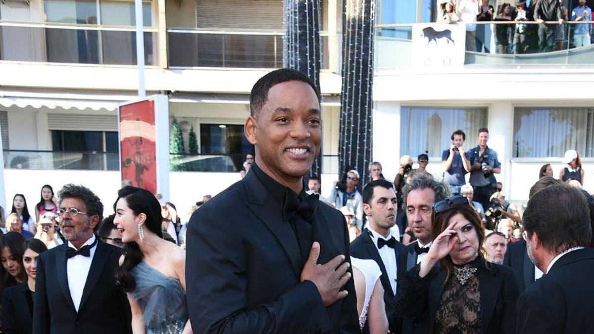 Will Smith en el Festival de cine de Cannes