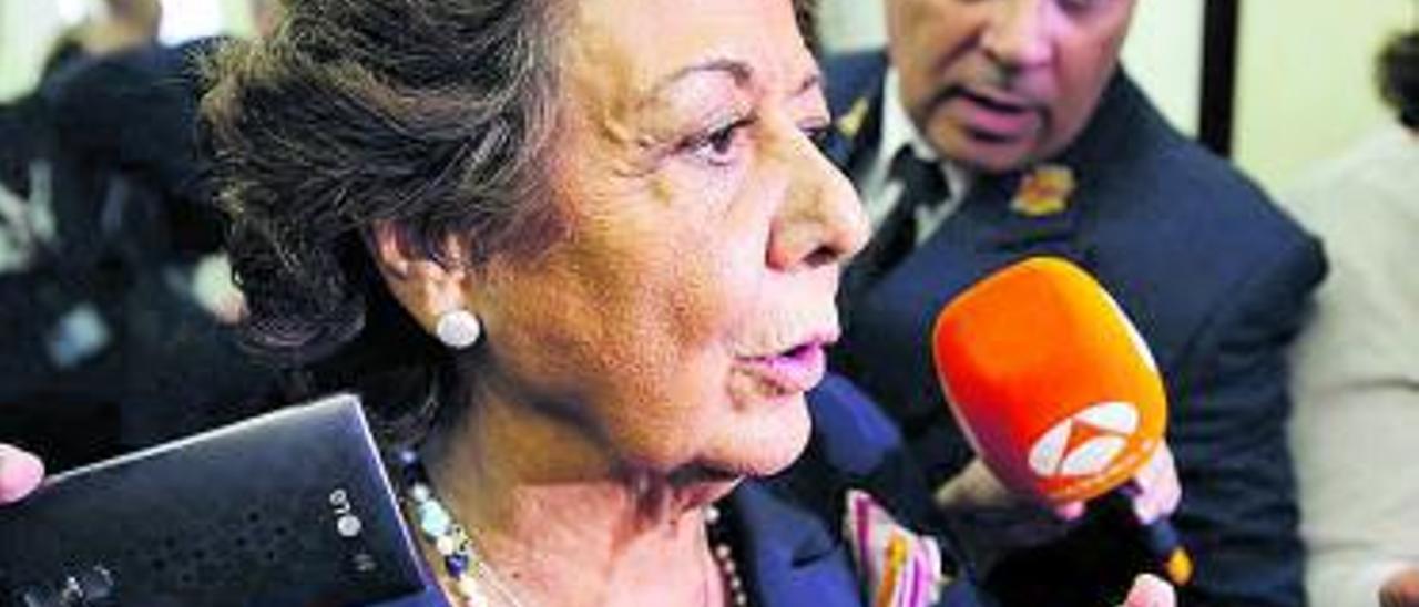 Rita Barberá en el Senado. | EFE/MARISCAL