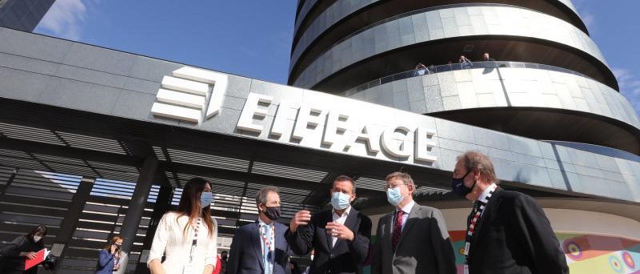 Las instalaciones de la empresa Eiffage. | ANTONIO AMORÓS