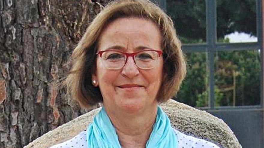 La nova alcaldessa de Santa Cristina, Lourdes Fuentes (ERC).