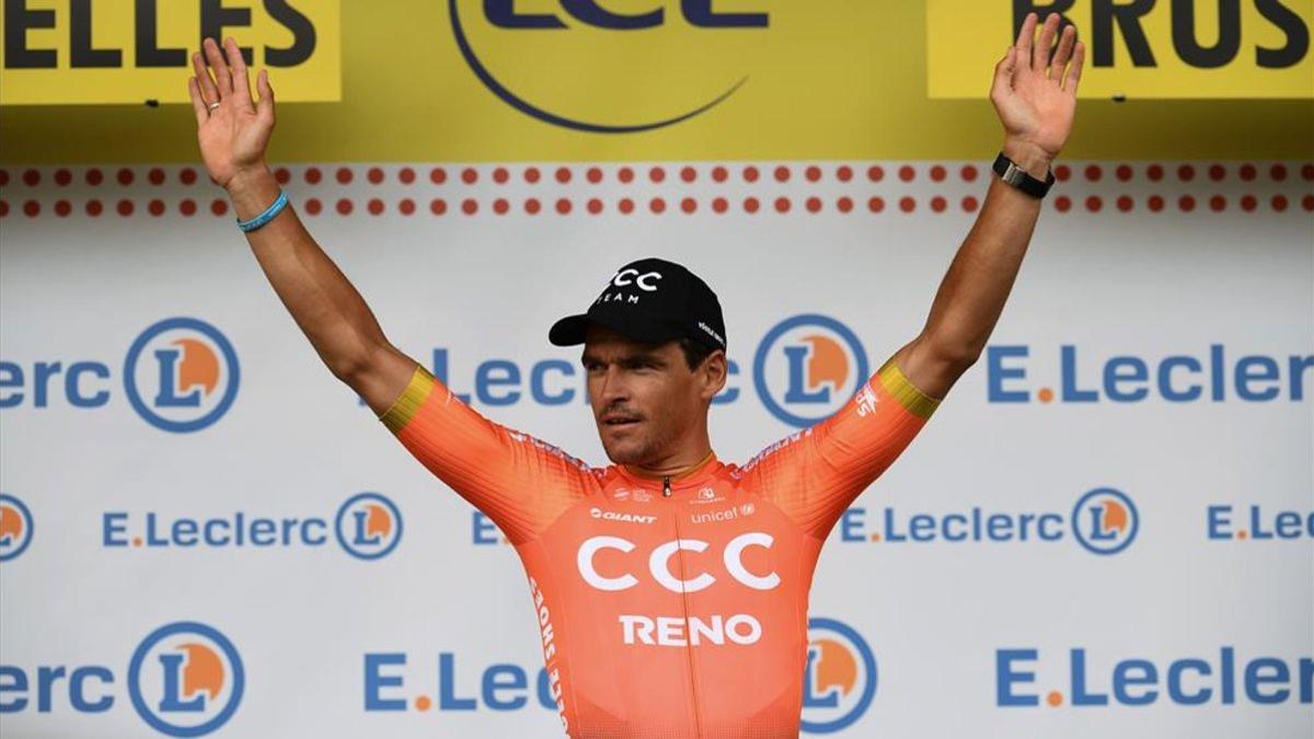 Greg Van Avermaet ha sido el ganador de la etapa del Tour de Flandes virtual