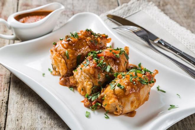 Calamares rellenos, receta estrella de Navidad