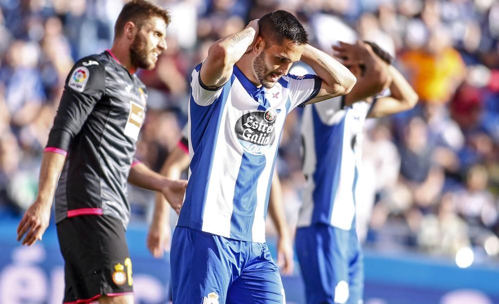 El Dépor cae en Riazor ante el Espanyol