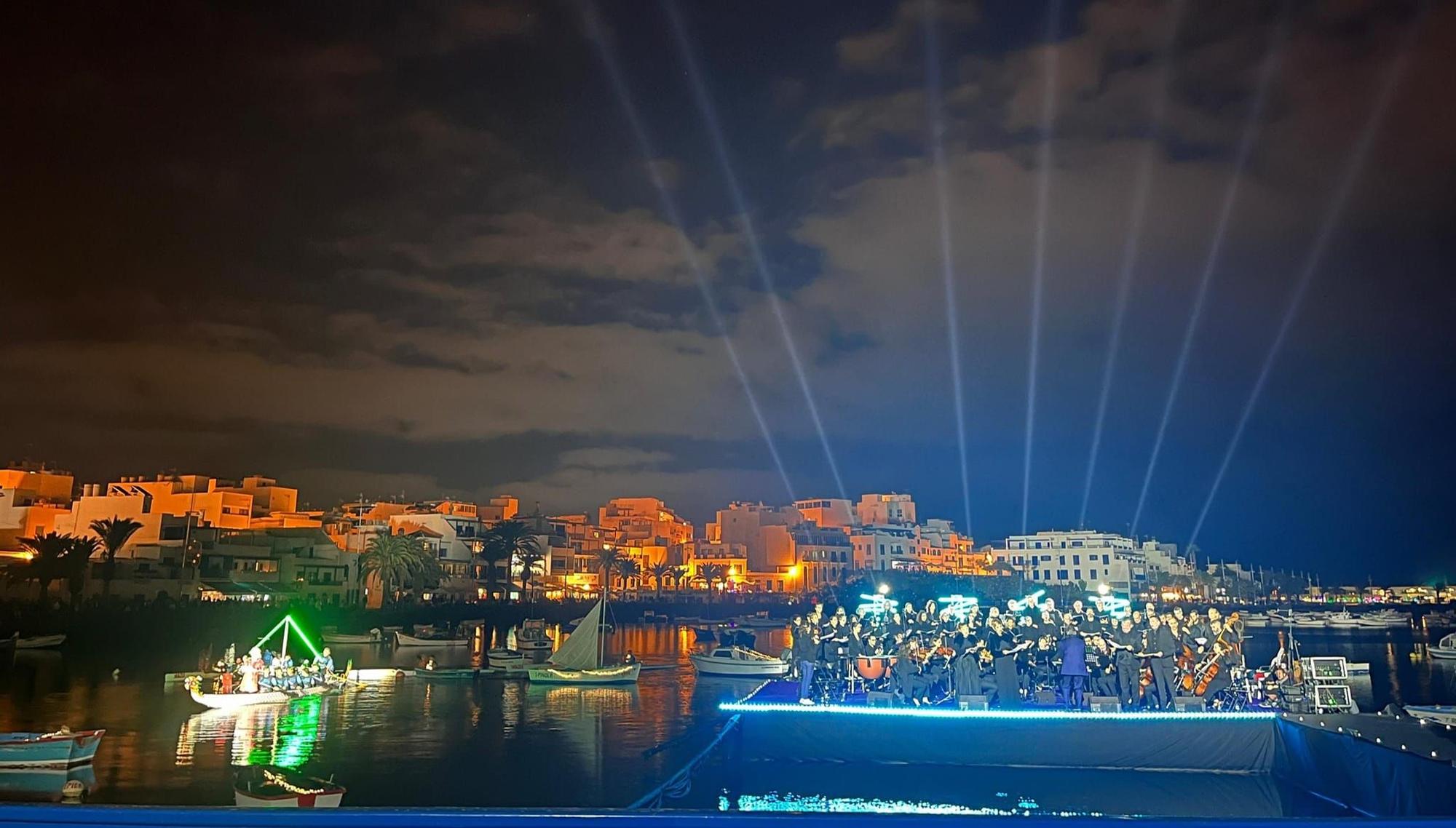 Concierto en Vela en el Charco de San Ginés